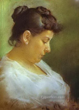 パブロ・ピカソ Painting - 芸術家パブロ・ピカソの母親の肖像画 1896年